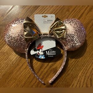 Minnie Mouse Rose Gold Ears NEW